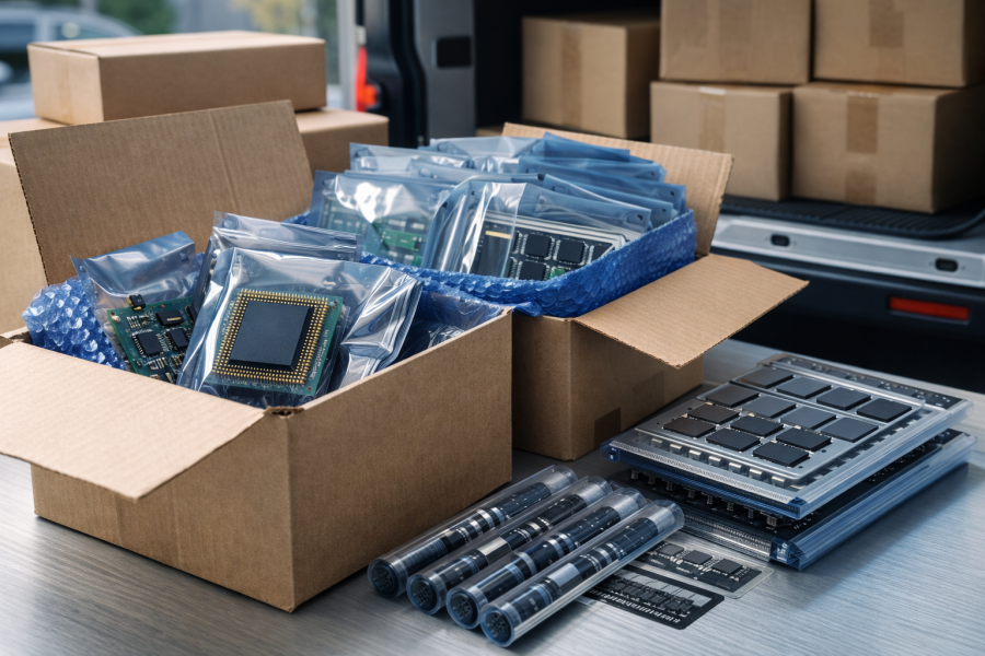 Доставка электронных компонентов под заказ